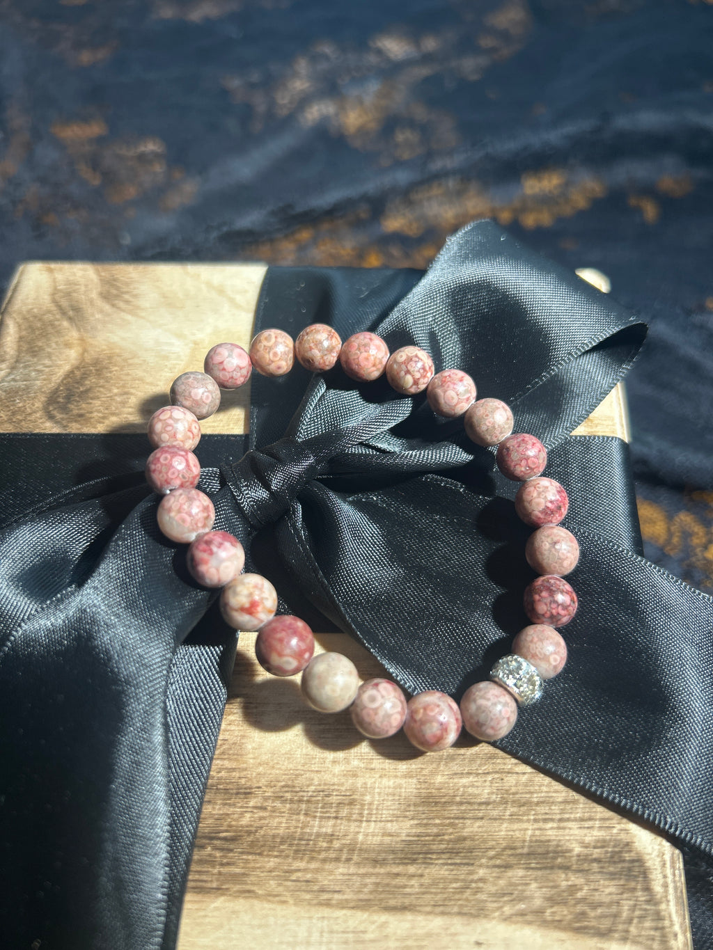 Fossil Coral Bracelet - Ancient Wisdom, Protection, and Grounding