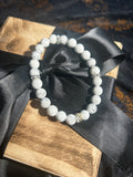White Howlite Bracelet - Calming, Clarity, and Balance