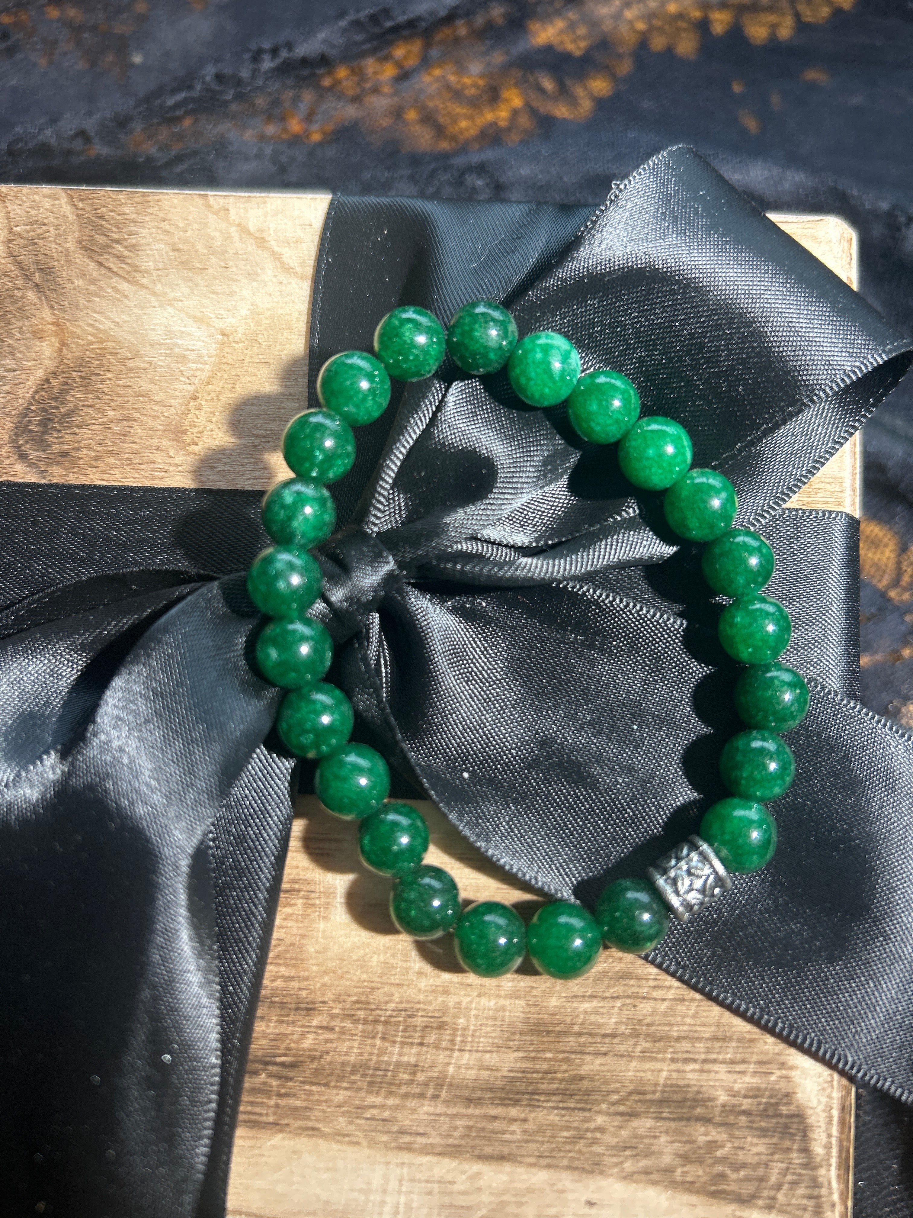 Green Agate Bracelet - Harmony, Healing, and Balance