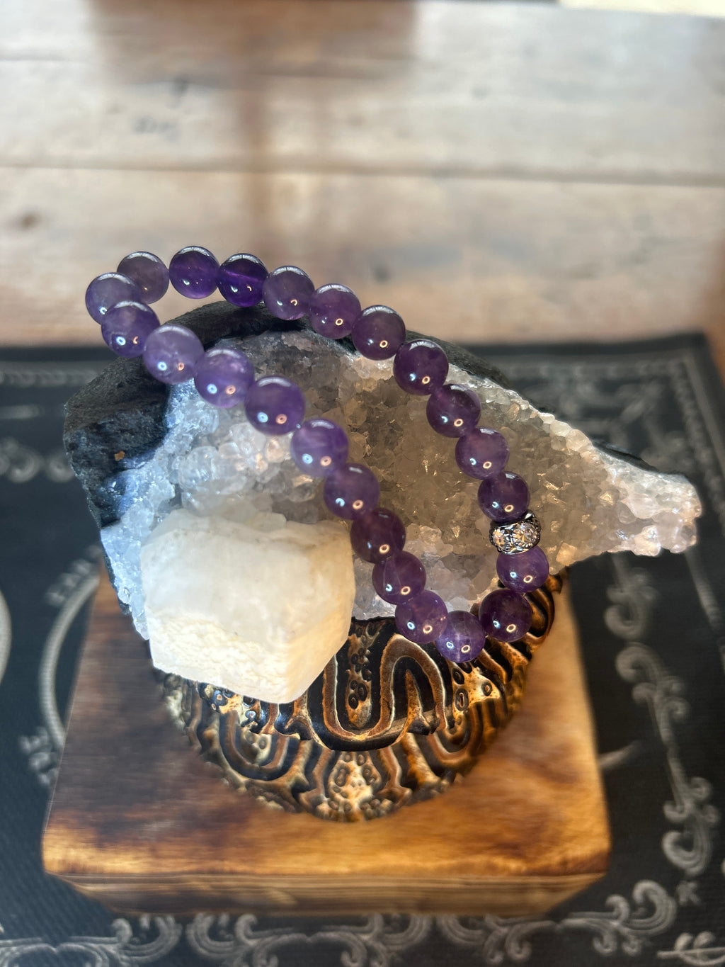 Amethyst Bracelet - Clarity, Peace & Balance