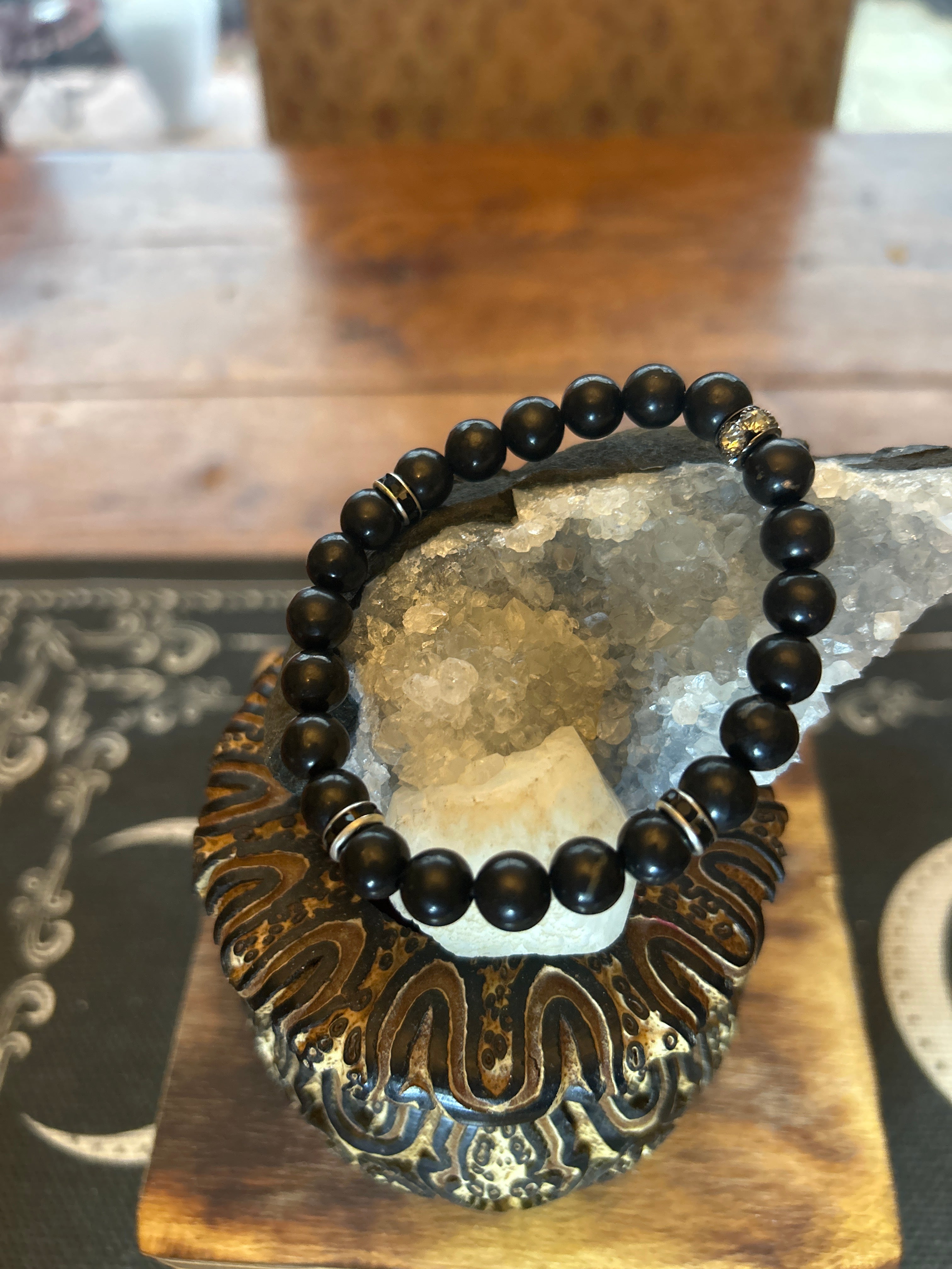 Shungite
Handcrafted | Protection & Healing | EMF Shielding