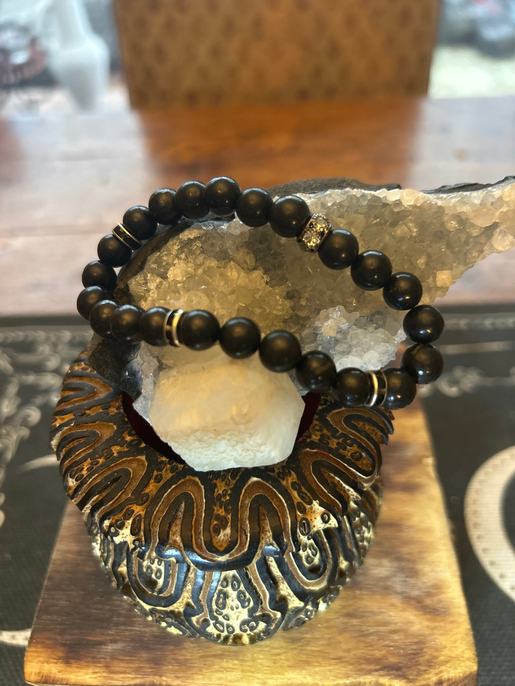 Shungite
Handcrafted | Protection & Healing | EMF Shielding