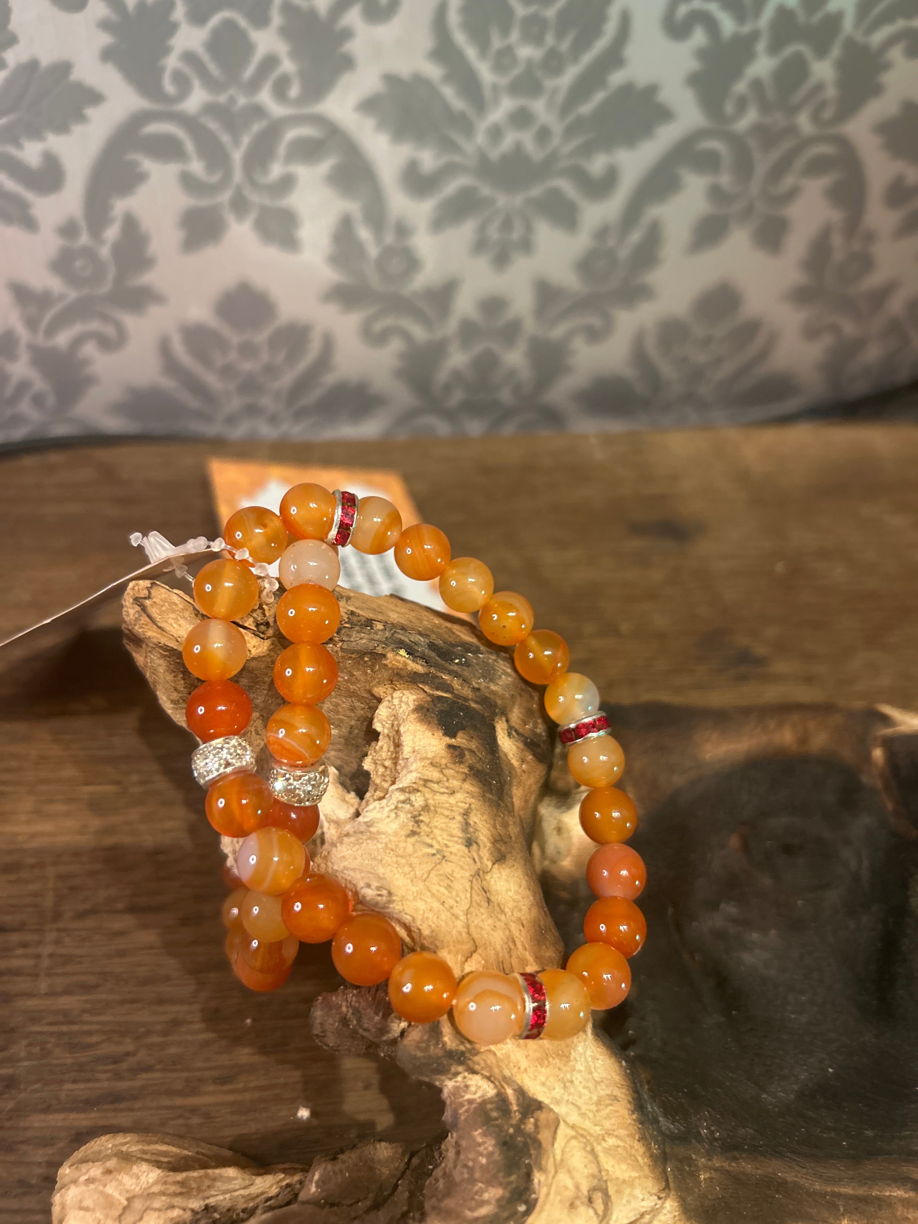 Carnelian Bracelet - Vitality, Courage & Creativity