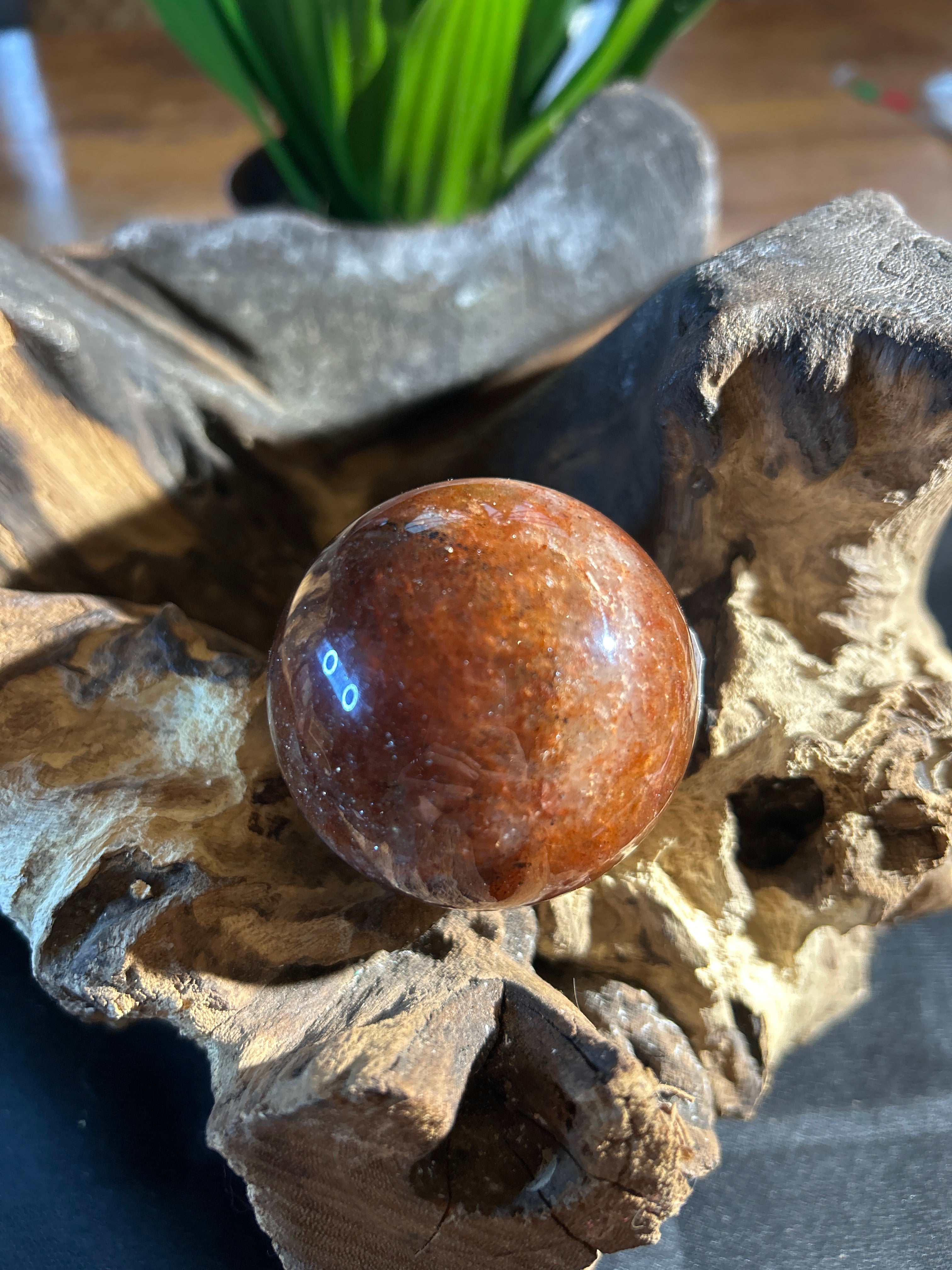 Fire Quartz (Hematoid)
The Grounding, Protection, Energy Amplifier