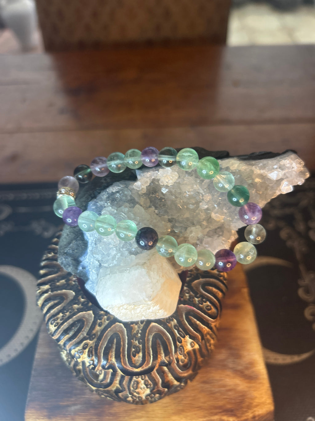 Fluorite
Handcrafted | Clarity, Focus & Protection