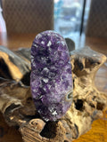 Luxurious Dark Amethyst Cluster – 3.75 Inches High, 3 Inches Deep, 2 Inches Wide
