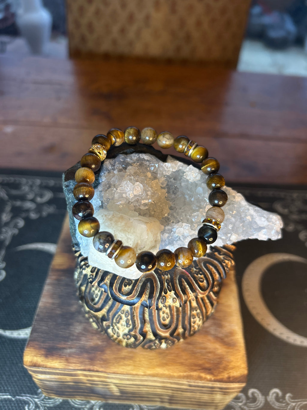 Tiger’s Eye
Handcrafted | Courage, Confidence & Protection