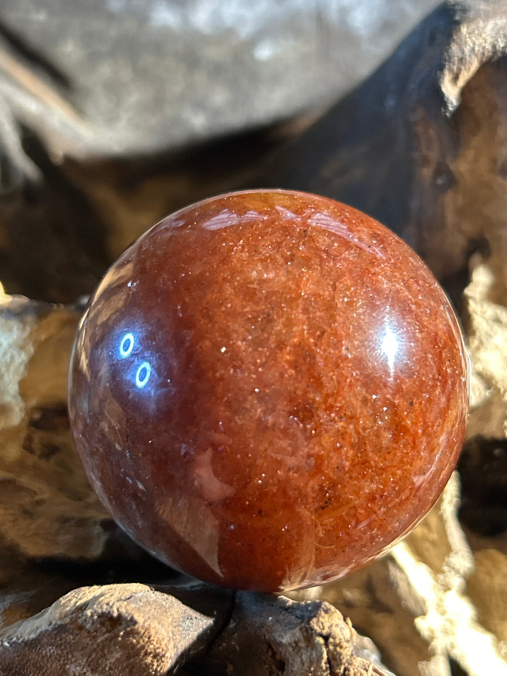 Fire Quartz (Hematoid)
The Grounding, Protection, Energy Amplifier