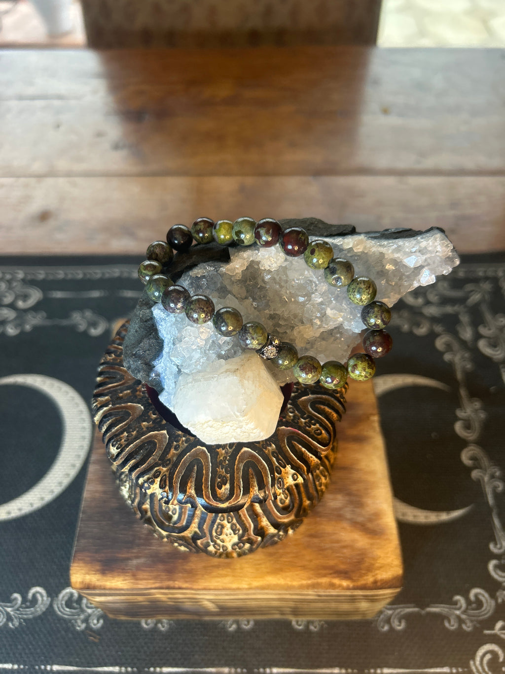 Bloodstone
Handcrafted | Vitality, Healing & Courage