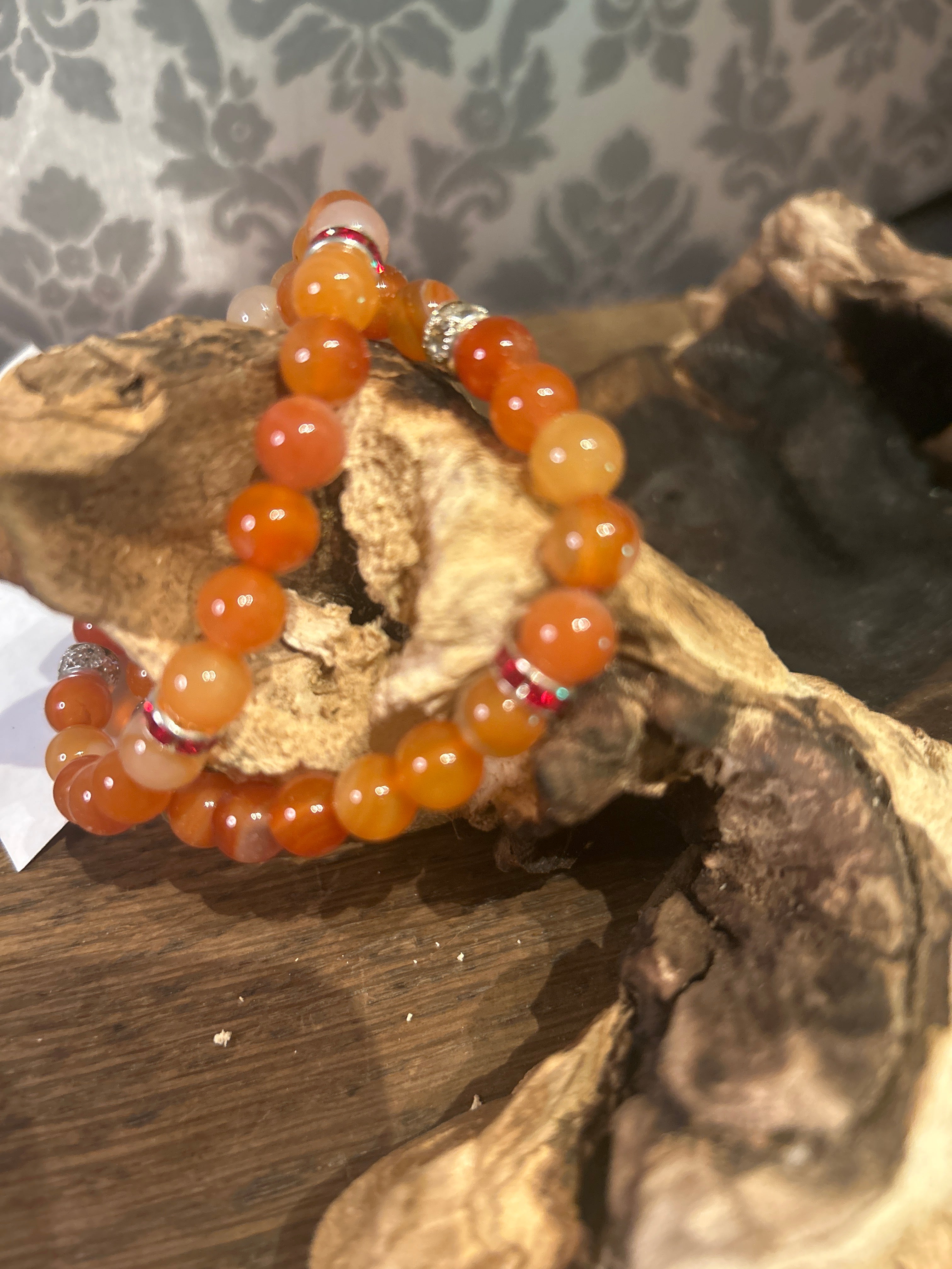 Carnelian Bracelet - Vitality, Courage & Creativity
