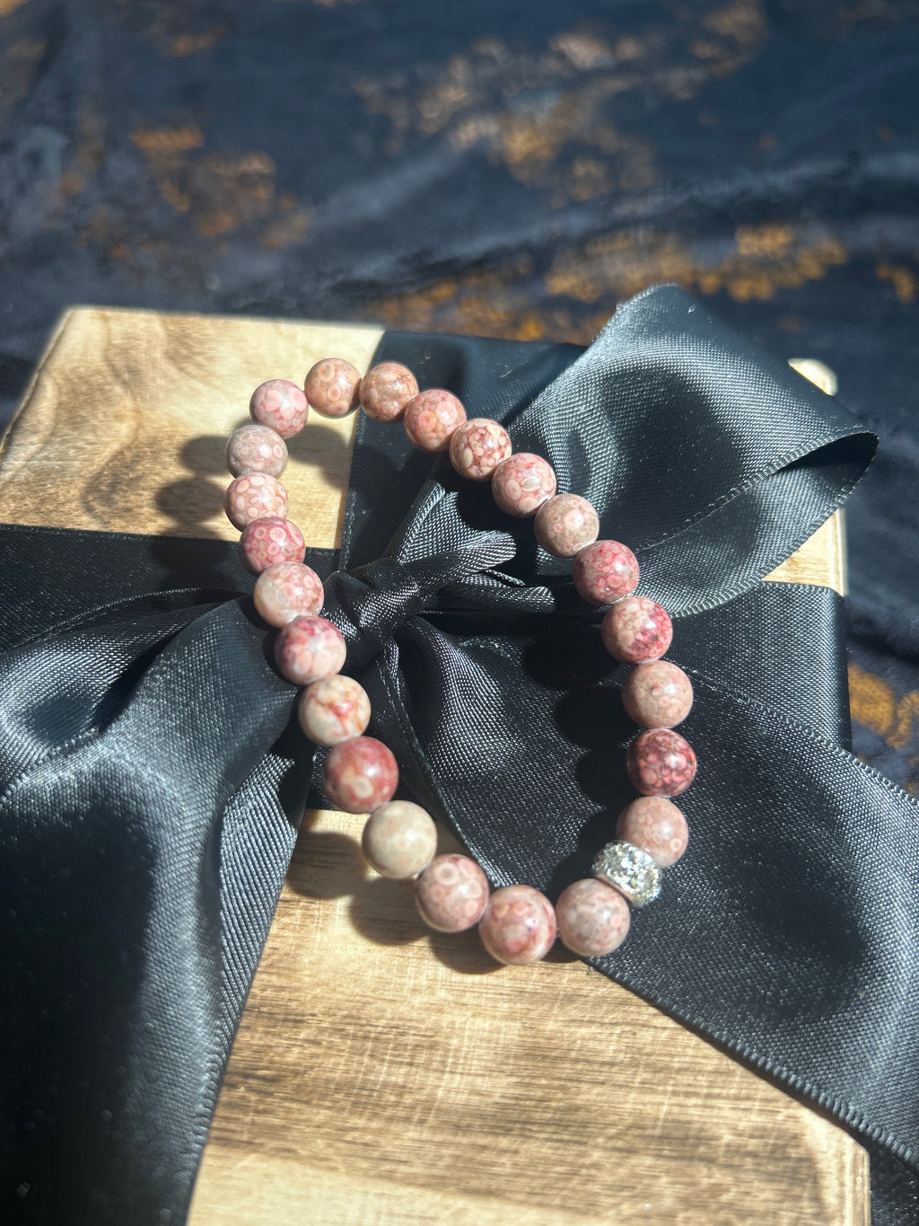 Fossil Coral Bracelet - Ancient Wisdom, Protection, and Grounding