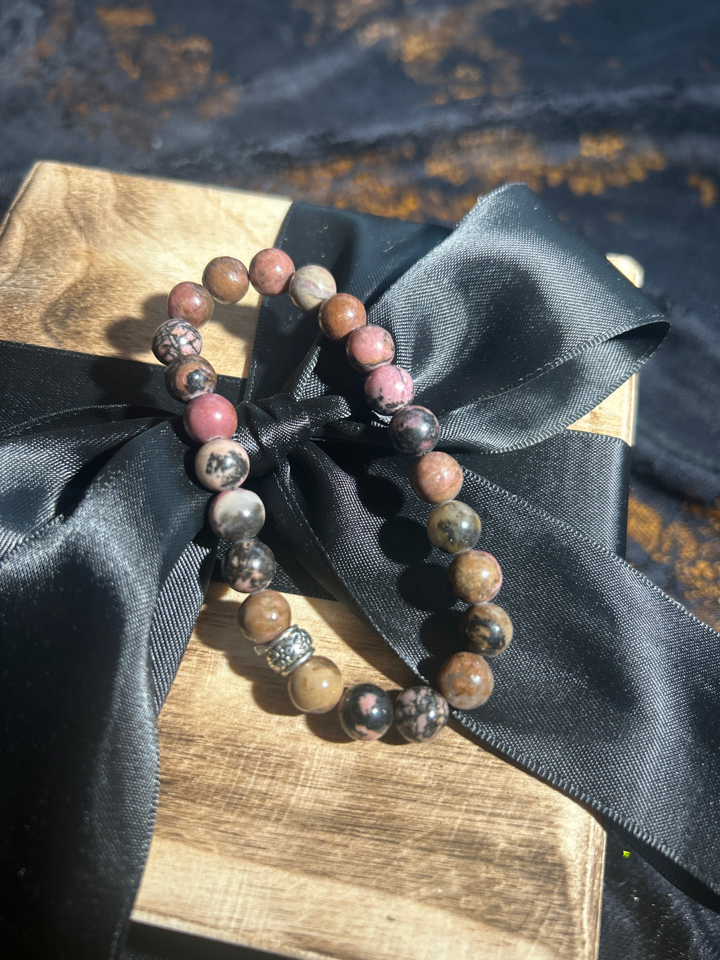 Rhodonite Bracelet - Compassion, Healing, and Emotional Balan