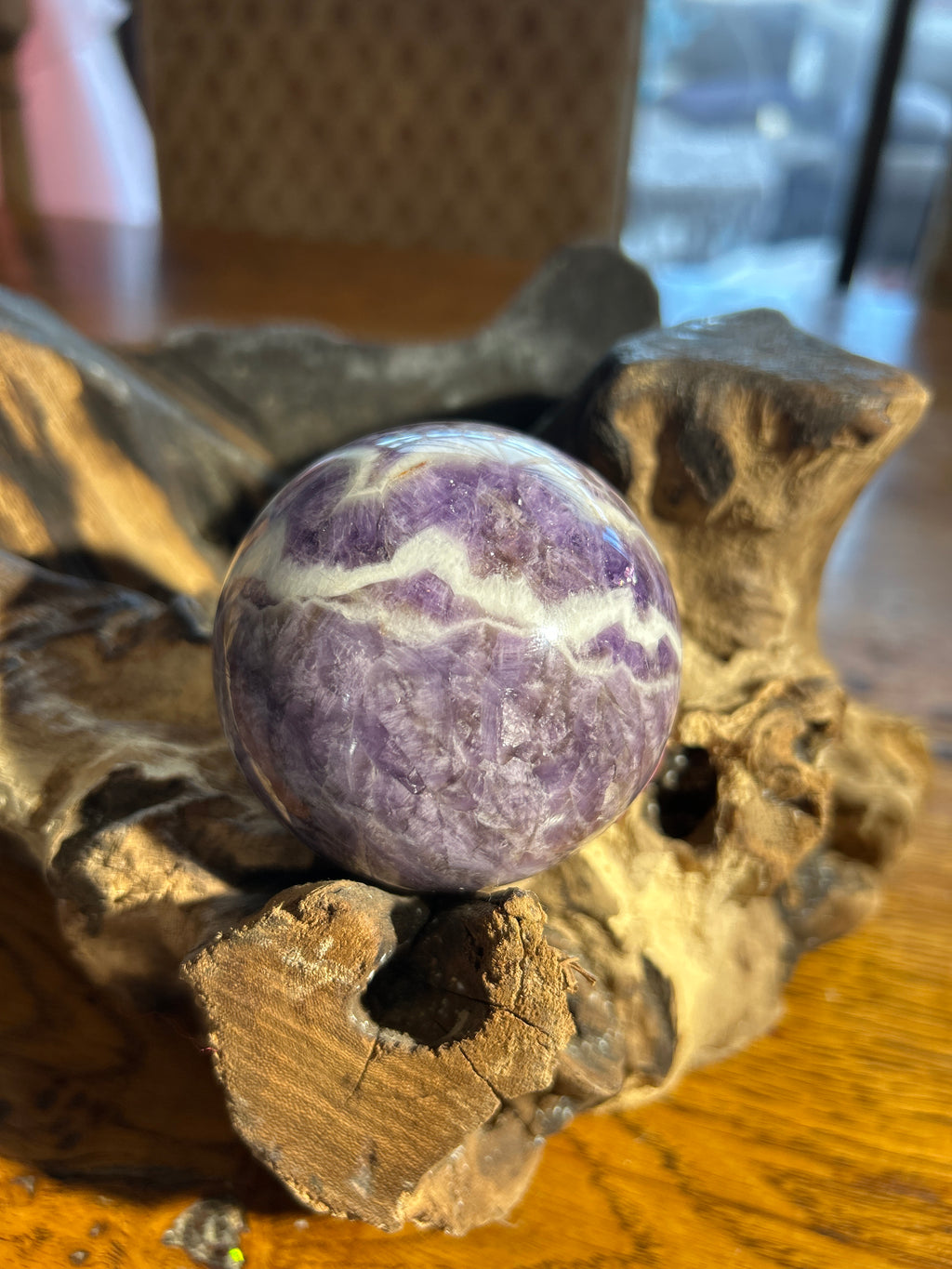 Dream Amethyst Sphere – 8.5 Inches Round