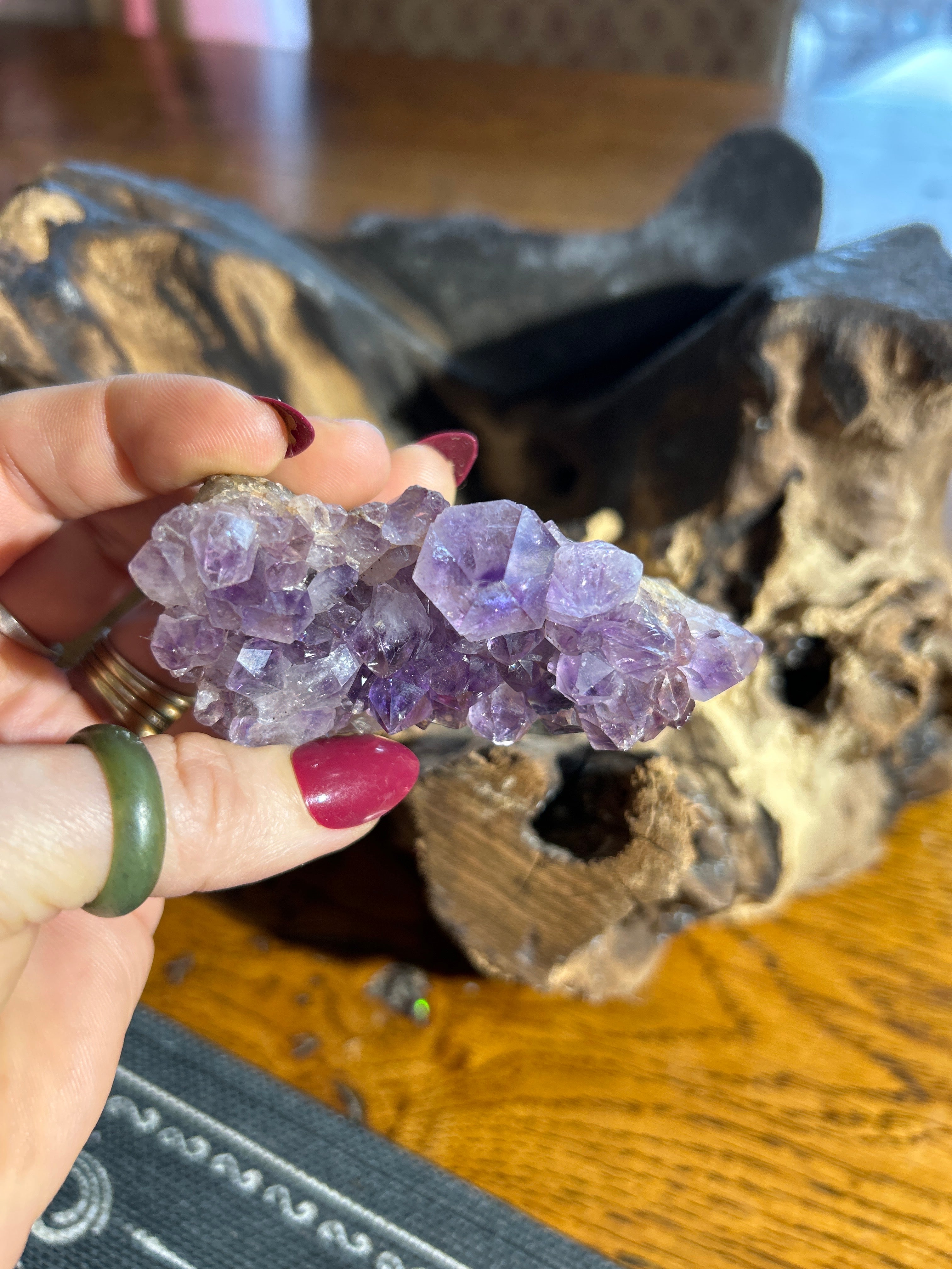 Amethyst Cluster Specimen – 3.5 Inches