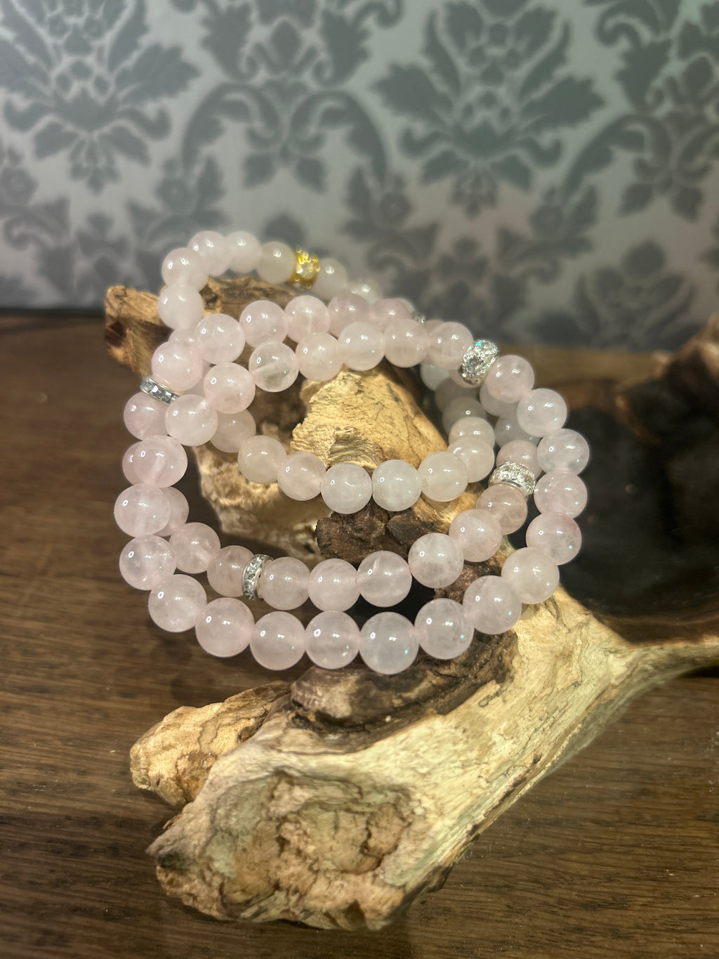 Rose Quartz 8mm Bracelet - Love, Compassion & Healing