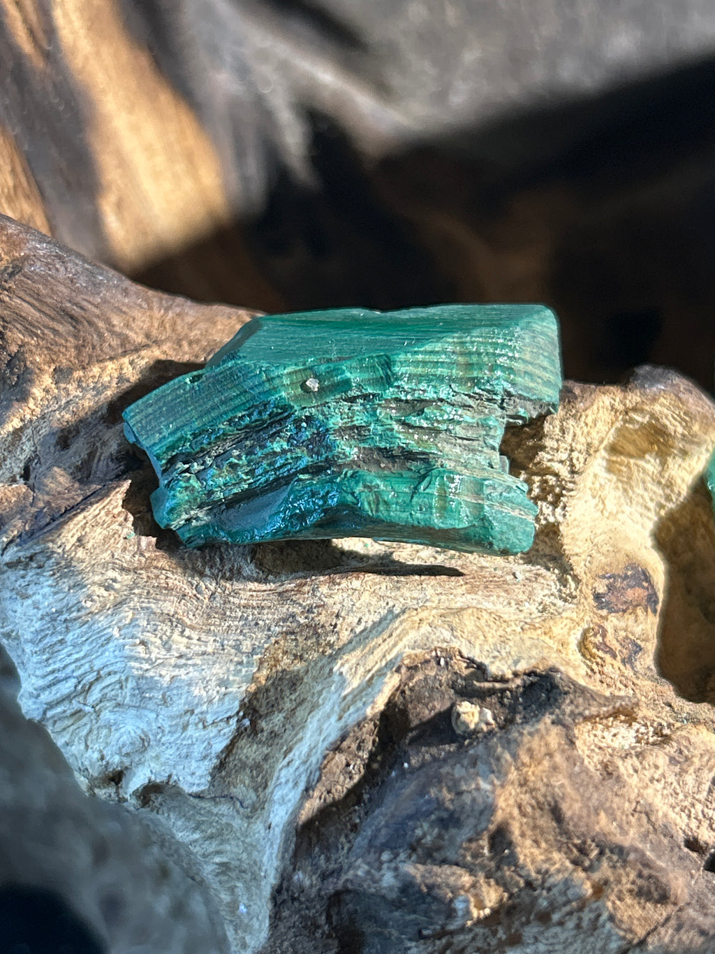 Raw Malachite: Distinct Natural Pieces, Sold Individually