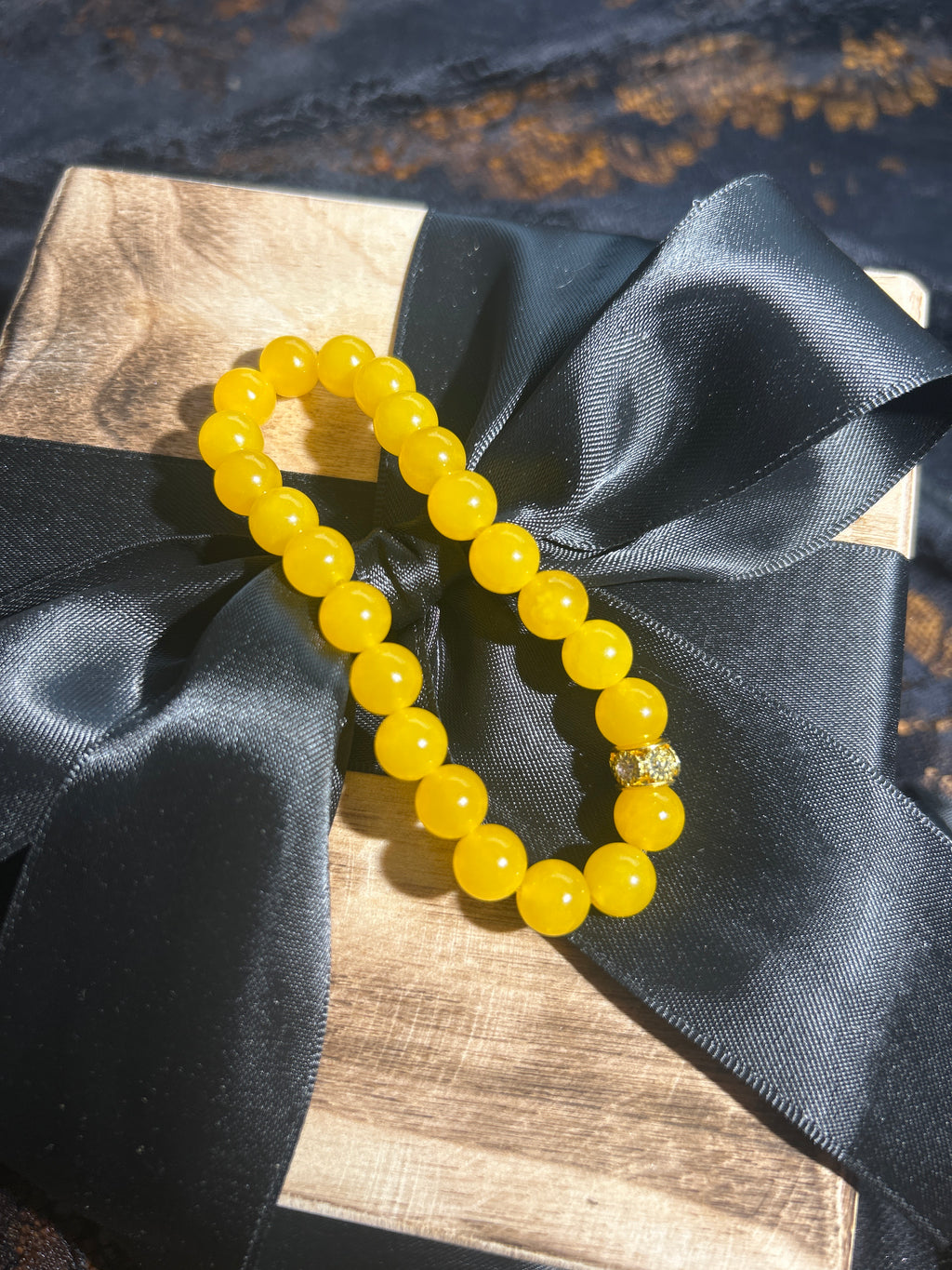 Yellow Jade Bracelet - Joy, Prosperity, and Positivity