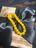 Yellow Jade Bracelet - Joy, Prosperity, and Positivity