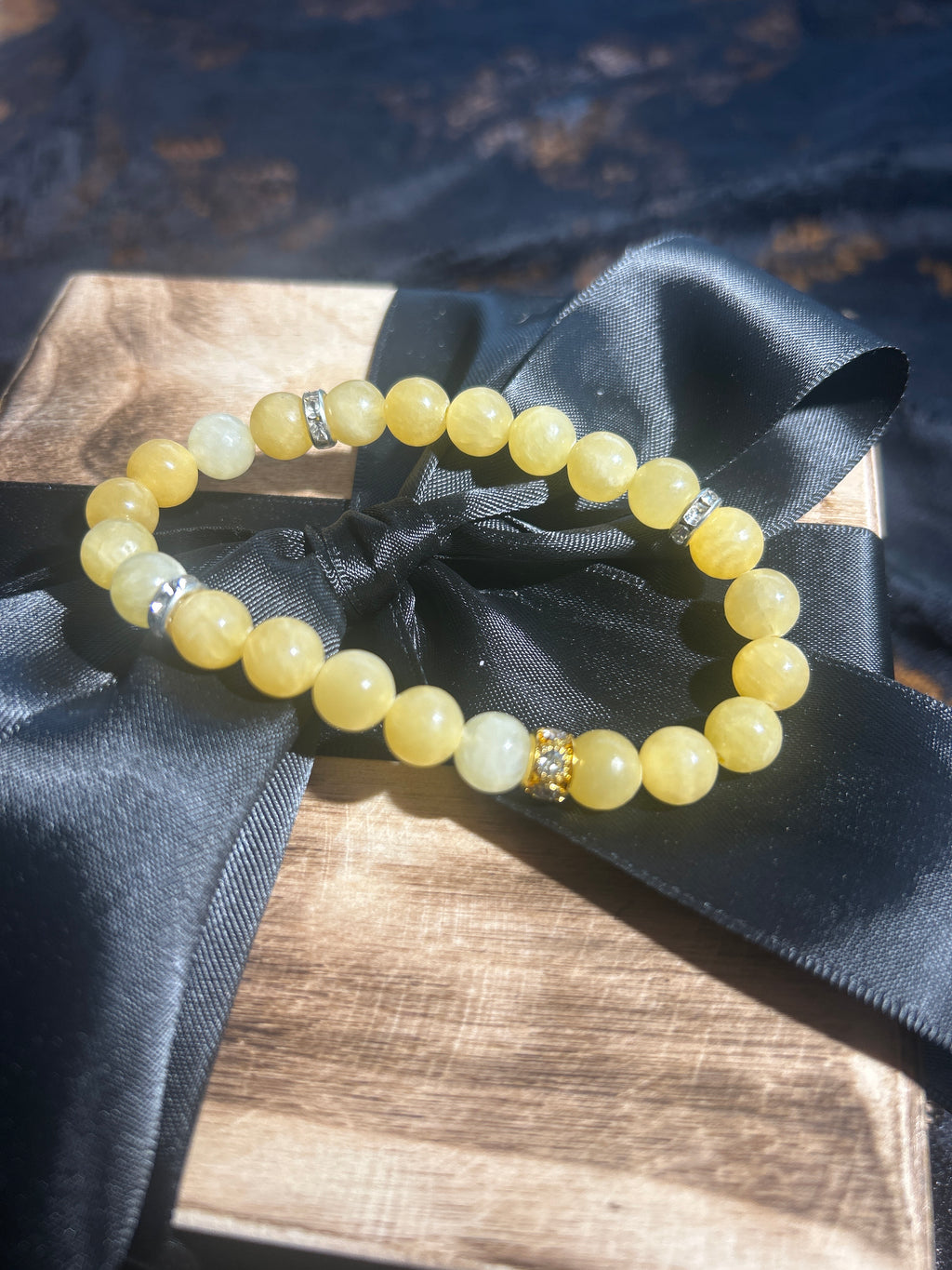 Yellow Calcite Bracelet - Optimism, Anxiety Relief, and Clarity