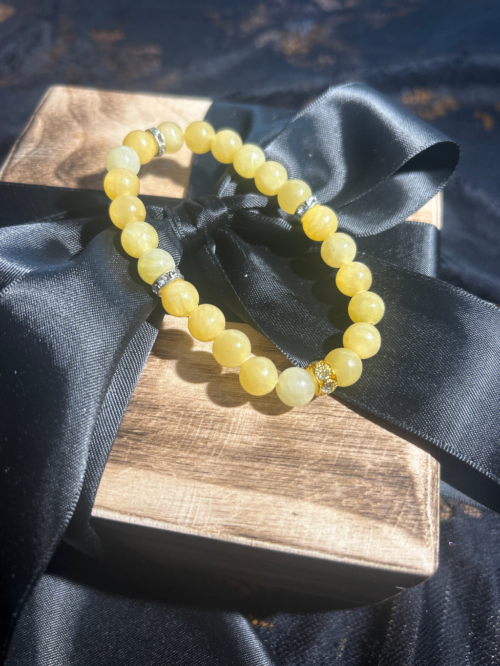 Yellow Calcite Bracelet - Optimism, Anxiety Relief, and Clarity