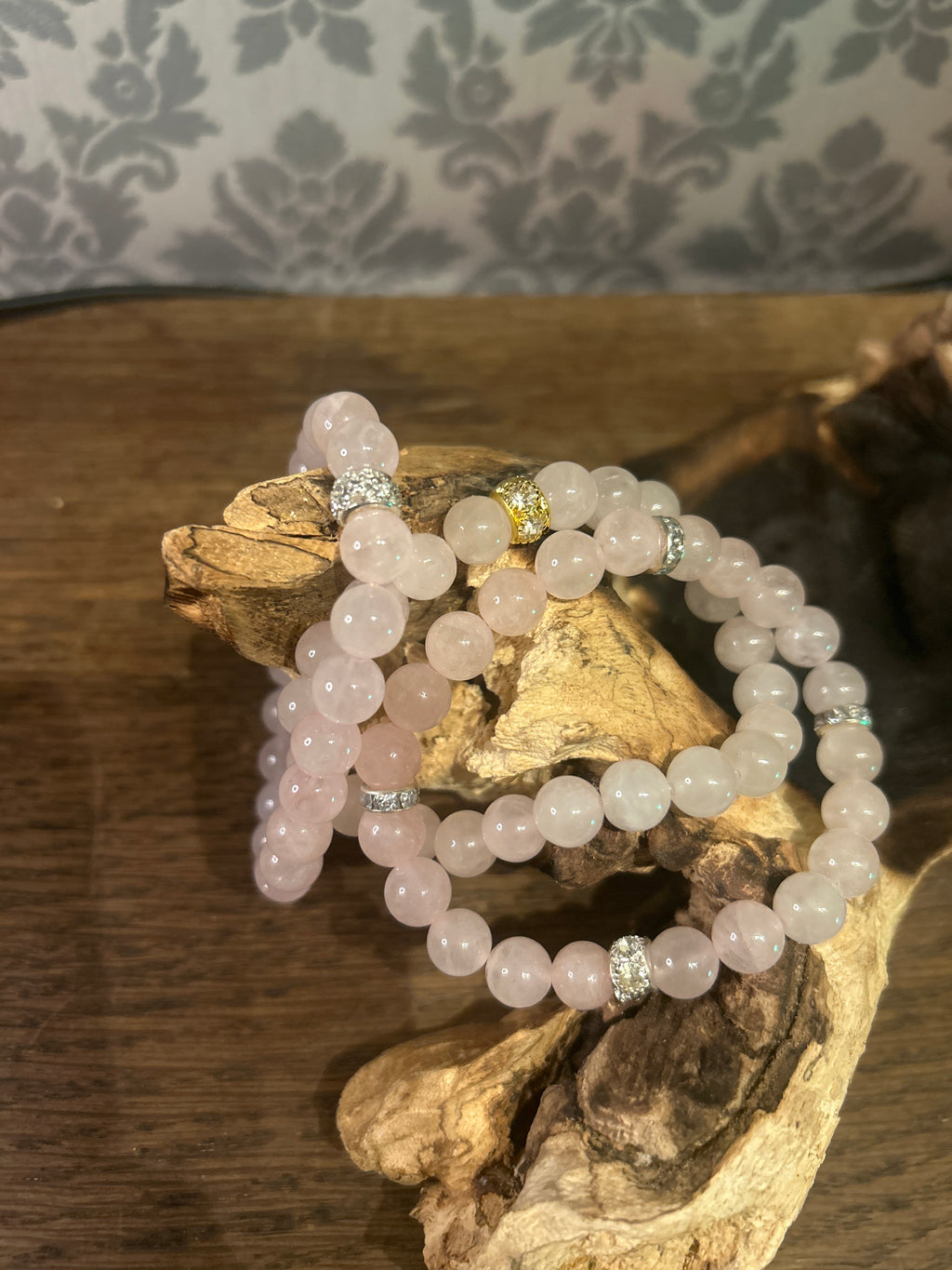 Rose Quartz 8mm Bracelet - Love, Compassion & Healing