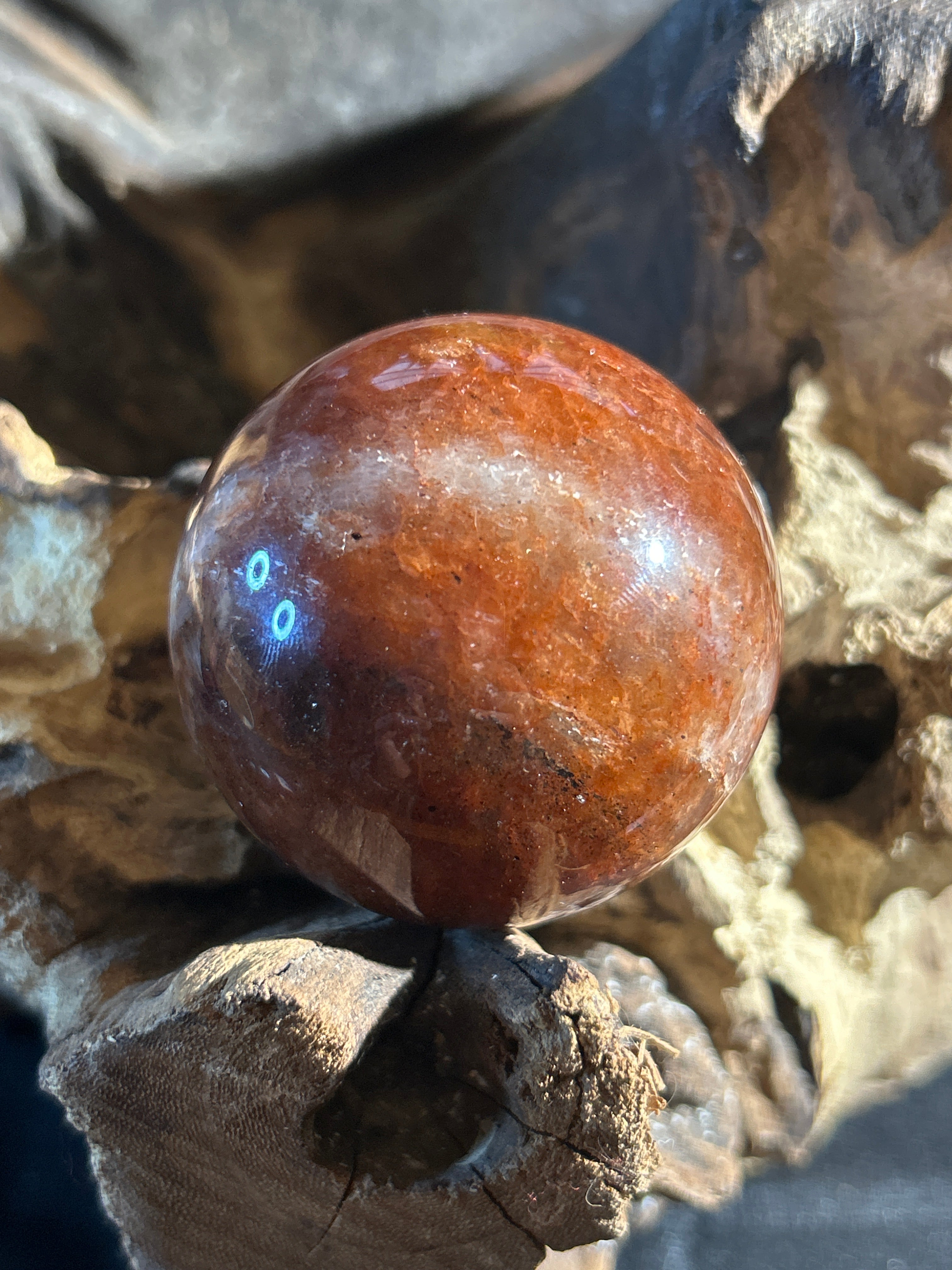 Fire Quartz (Hematoid)
The Grounding, Protection, Energy Amplifier