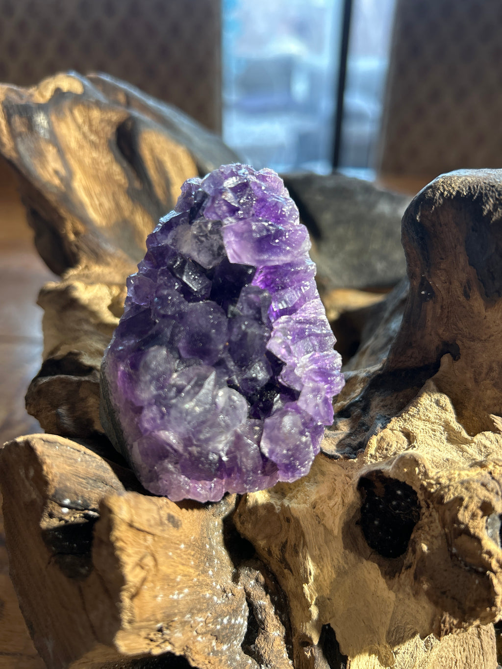 Amethyst Cluster Specimen –3inch tall