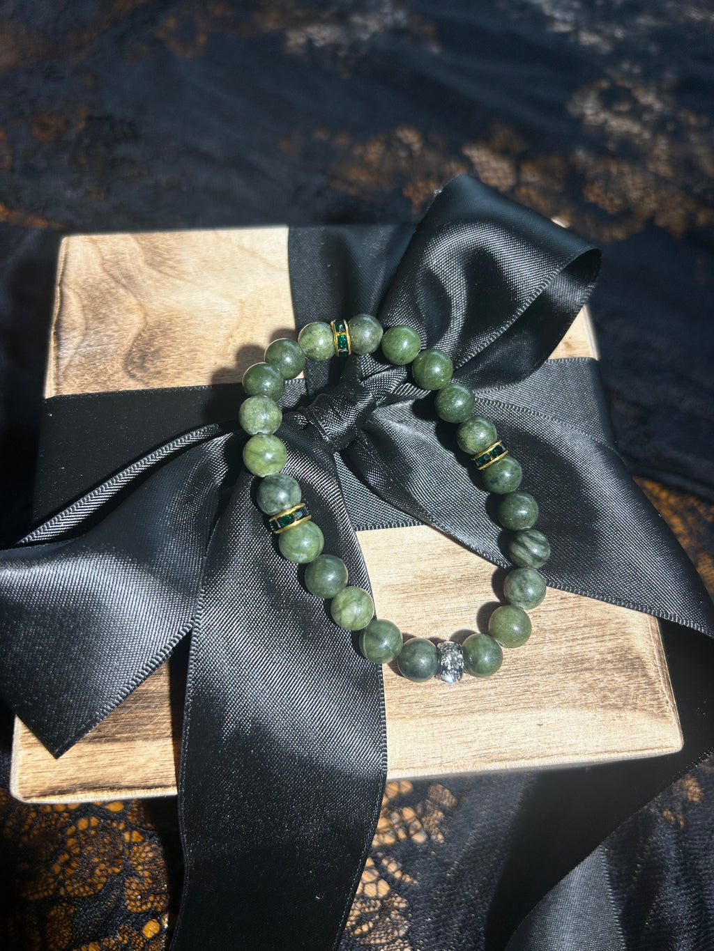 Chinese Green Jade Bracelet - Abundance, Prosperity, and Healing Energy
