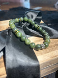 Chinese Green Jade Bracelet - Abundance, Prosperity, and Healing Energy